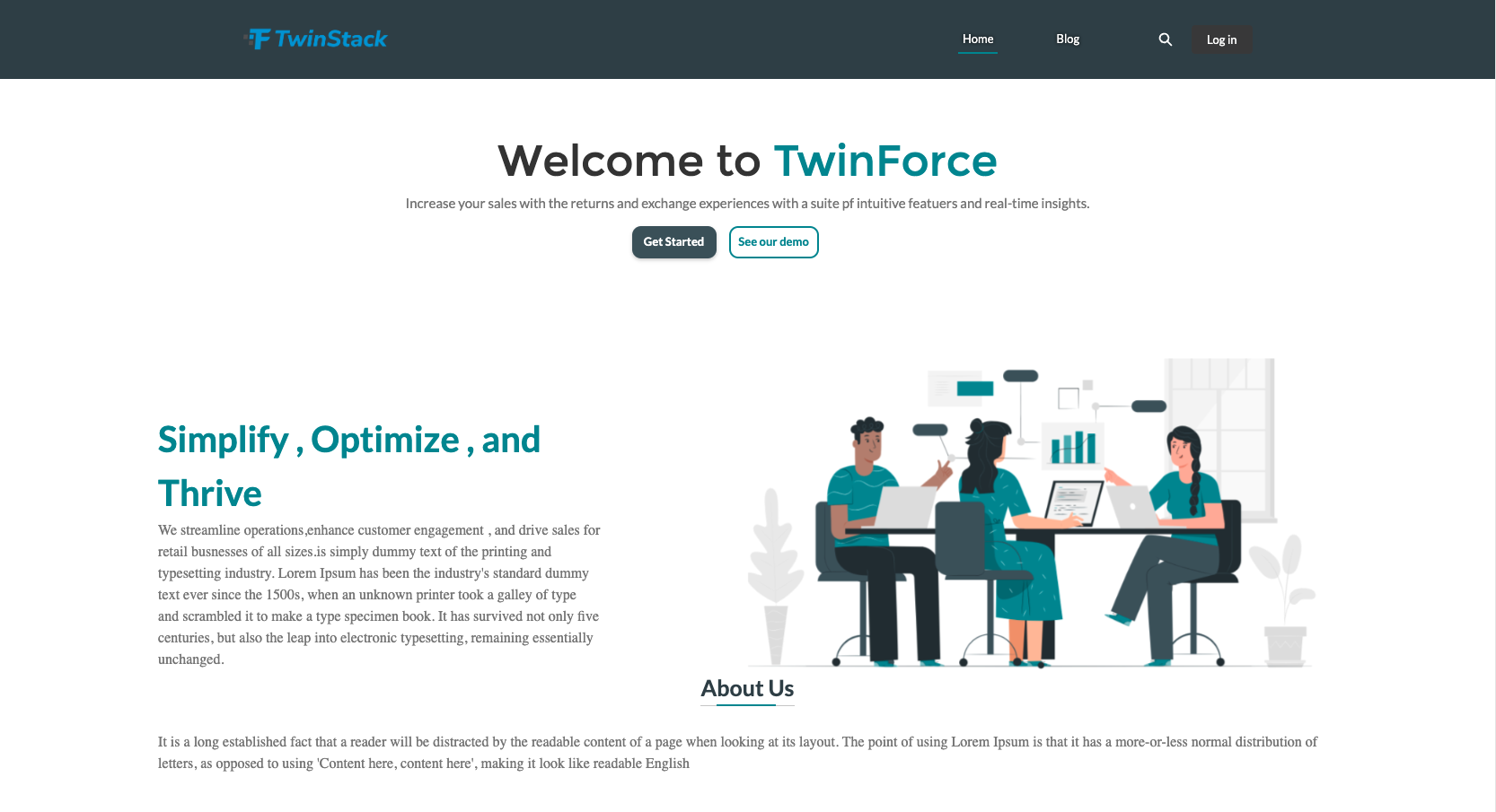 Template Demo 3